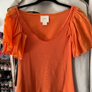 Flirty fun Anthropology Top